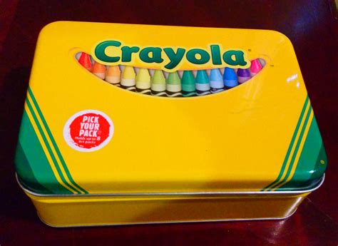 crayola metal box price|Crayola Crayon Tin Box .